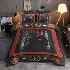 Fireman Firefighter Profession Bedding Set