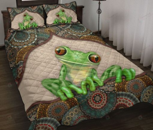 Frog Mandala Bedding Set