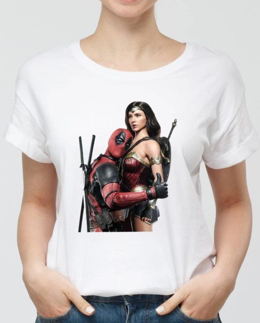 Funny Marvel Deadpool Wonder Woman Unisex T-Shirt