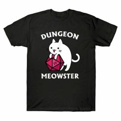 Funny Cat Dungeon Meowster Cat Unisex T-Shirt