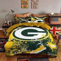 Green Bay Packers Logo Bedding Set