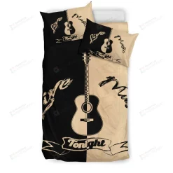 Guitar Live, Music, Tonight Bedding Set