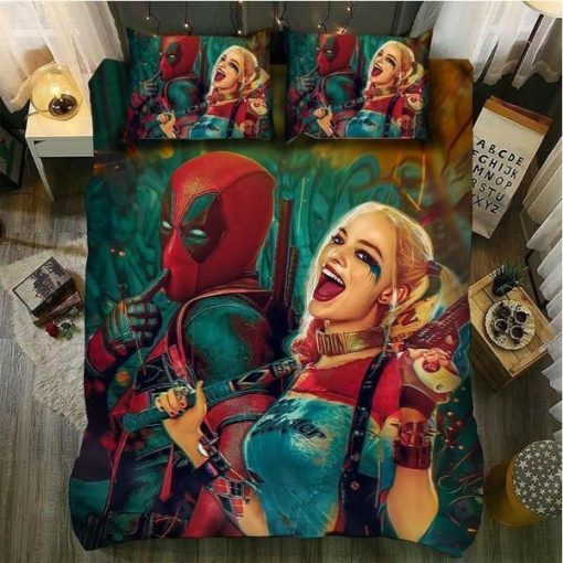 Harley Deadpool Bedding Set