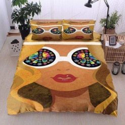 Hippie Cool Girl Bedding Set