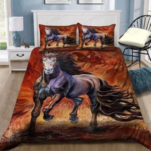 Horse Art Beautiful Bedding Set