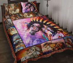 Horse Native American Bedding Set