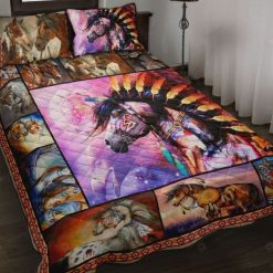 Horse Native American Bedding Set
