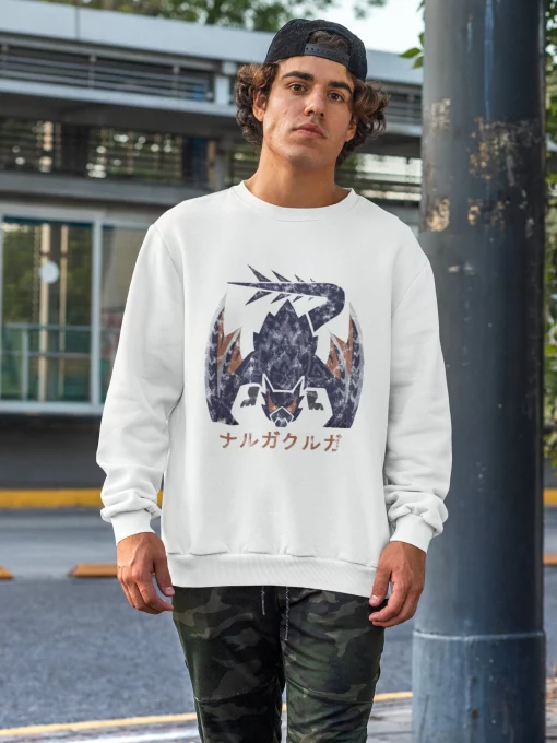 Iceborne Nargacuga Kanji Unisex Sweatshirt