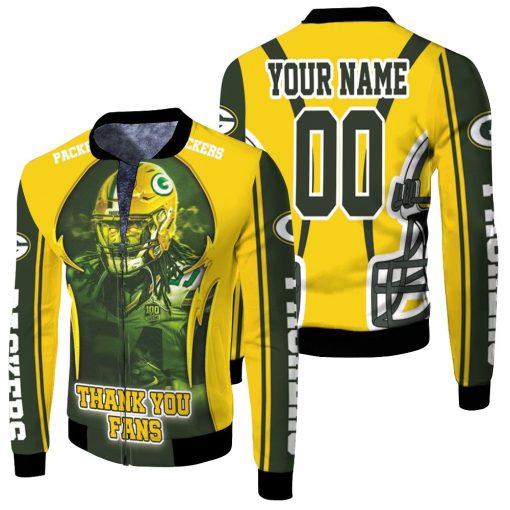 Kamal Martin 54 Green Bay Packers Nfc North Champions Super Bowl 2021 Personalized Fleece Bomber Jacket