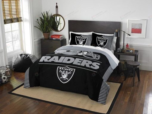 Las Vegas Raiders Bedding Set