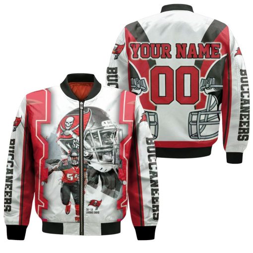 Lavonte David 54 Tampa Bay Buccaneers Nfc South Division Champions Super Bowl 2021 Personalized Bomber Jacket