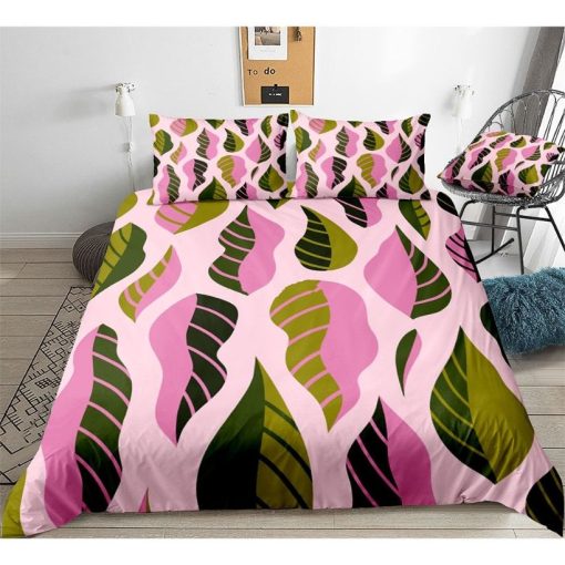 Leaves Pattern Bedding Set