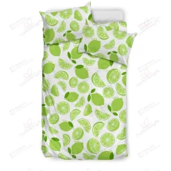 Lime Design Bedding Set