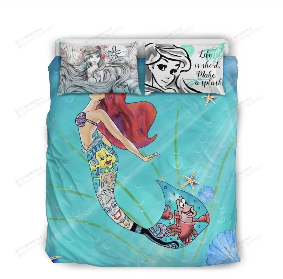 The little mermaid on sale bedding