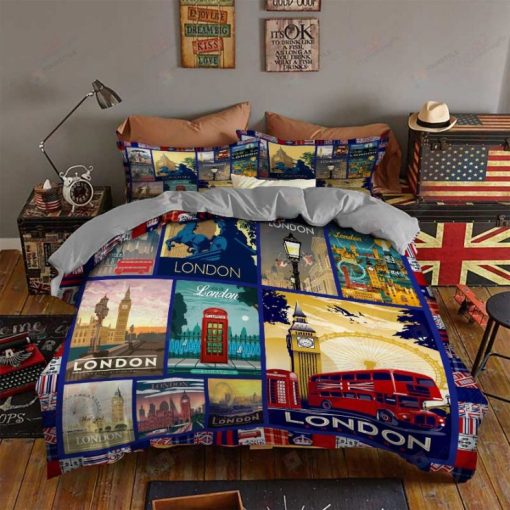 London Trip Bedding Set