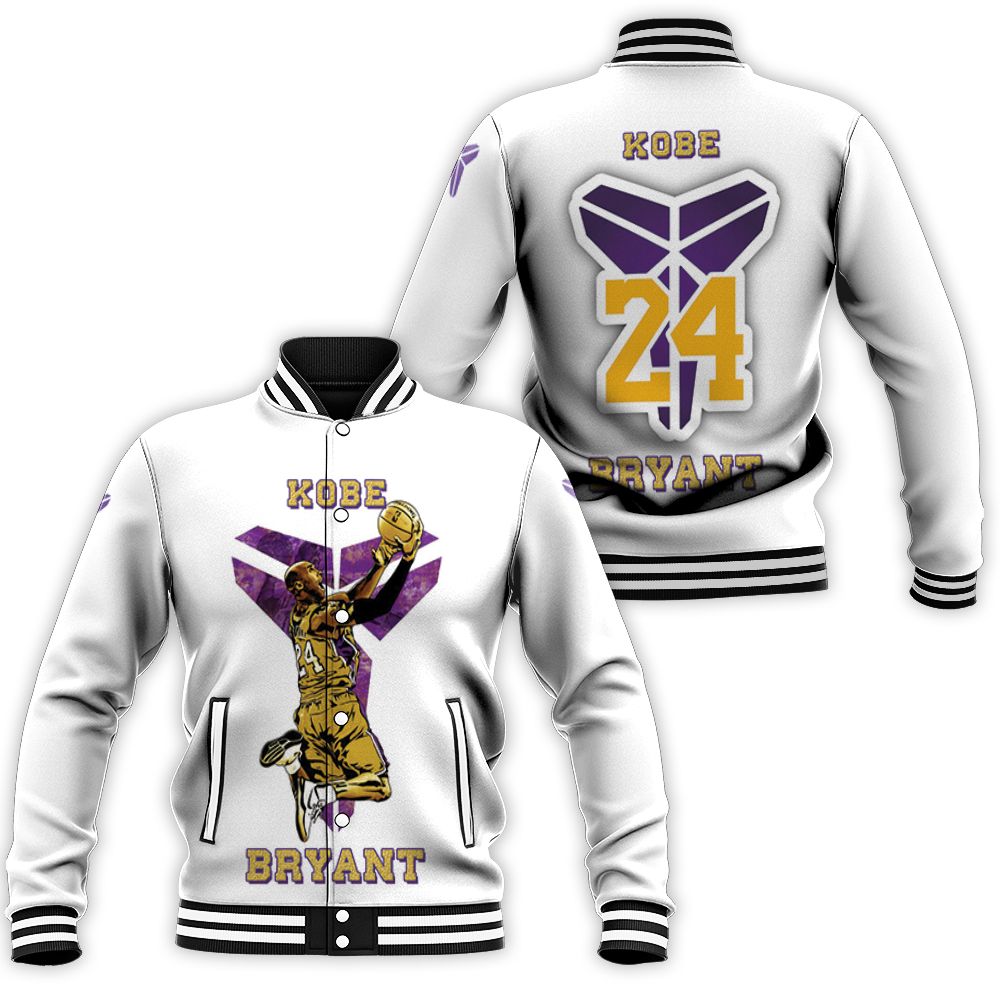 Los Angeles Lakers Kobe Bryant Western Conference Baseball Jacket
