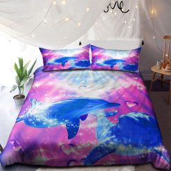 Love Dolphin Couple Bedding Set