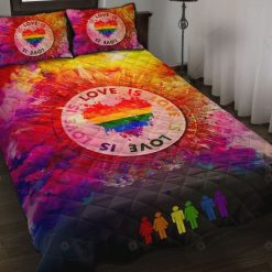 Love Is Love LGBT Bedding Set