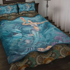 Mermaid Dolphin Bedding Set