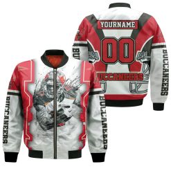 Mike Evans 13 Tampa Bay Buccaneers Nfc South Champions Super Bowl 2021 Black And White Bomber Jacket