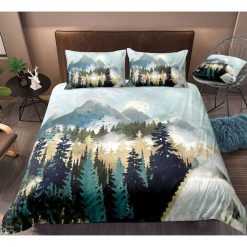 Mountain Landscape Cool Bedding Set