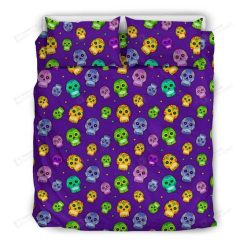 Muerto Sugar Skulls Bedding Set