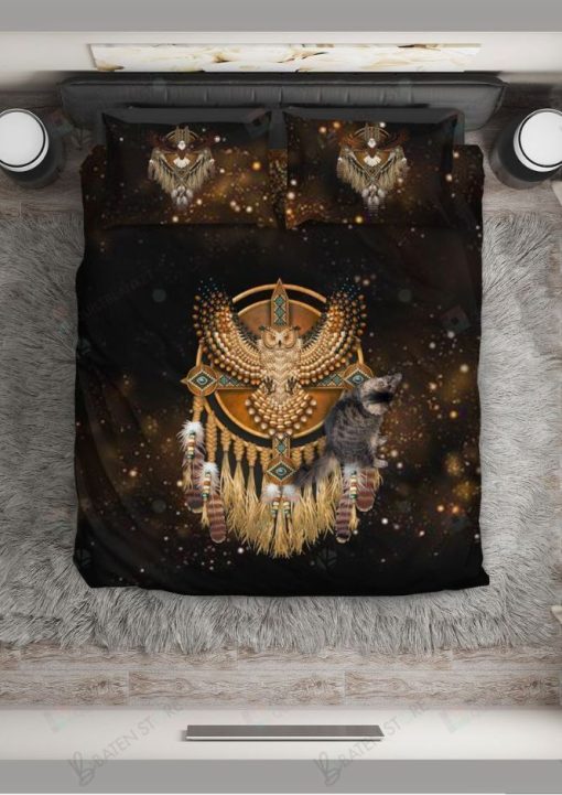 Native American Owl Bedding Set