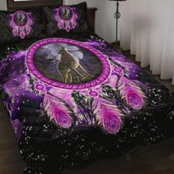 Native American Wolf Bedding Set