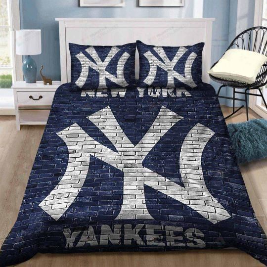 New York Yankees Team Bedding Set, Ny Yankees Duvet Cover