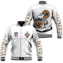 New Orleans Saints Nfl Bomber Jacket 3d T Shirt Hoodie Sweater Baseball Jacket