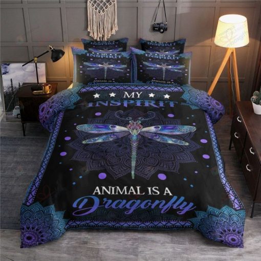 Nice Dragonfly Bedding Set