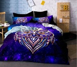 Owl Galaxy Bedding Set