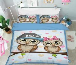 Owl Lovers Bedding Set