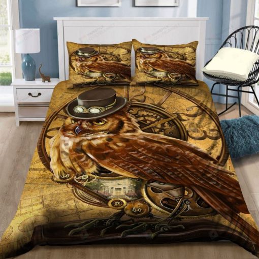 Owl Machine Bedding Set