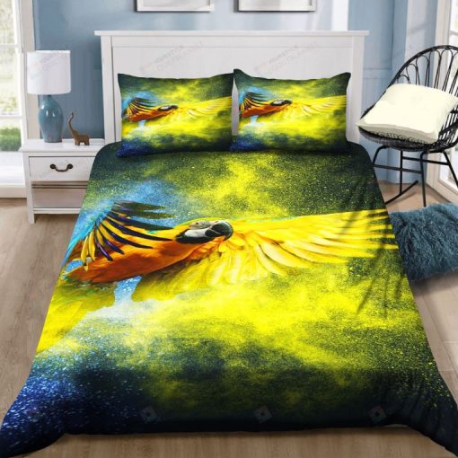 Parrot Art Bedding Set