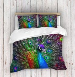 Peacock Bedding Set