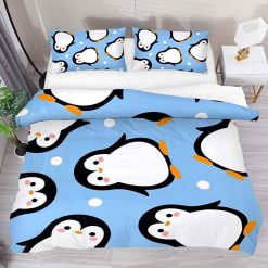 Penguin Animals Bedding Set