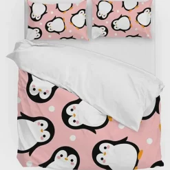 Penguin Pattern Bedding Set
