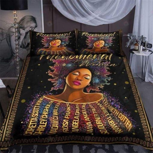 Phenomenal Woman Galaxy Bedding Set