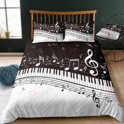 Piano Music Note Bedding Set