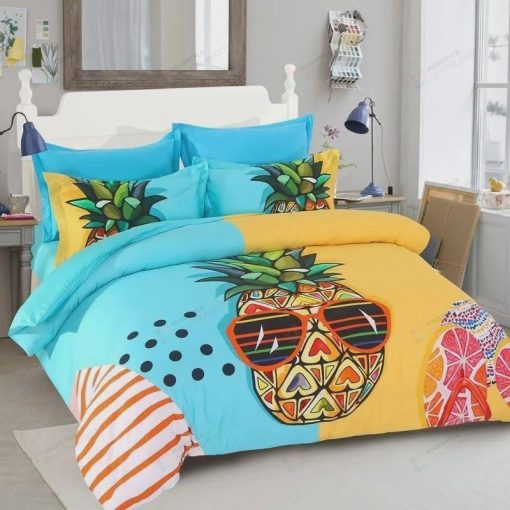 Pineapple Fruits Bedding Set