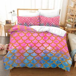 Scale Print Bedding Set