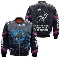 Pop Smoke Shootingthe Star Meet The Woo Rap Hip Hop Album Cover Legend Bomber Jacket