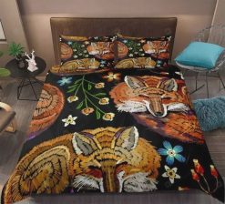 Retro Fox Bedding Set