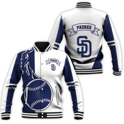 San Diego Padres 3d Baseball Jacket