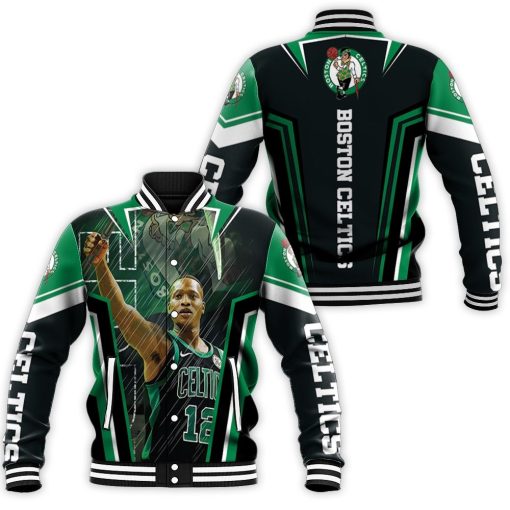 Scary Terry Rozier 12 Boston Celtics Jason Voorhees Baseball Jacket