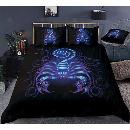 Scorpio Zodiac Bedding Set