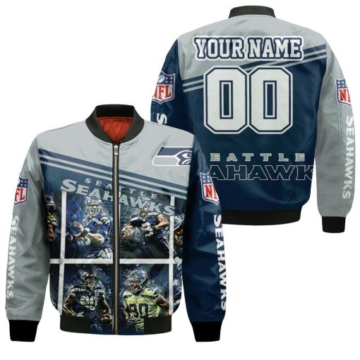 Shaquille Oneal Best Players 2020 Nfl Season Champions Legendary Team Personalized Bomber Jacket