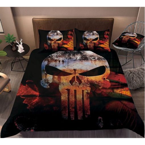 Skull Pattern Bedding Set