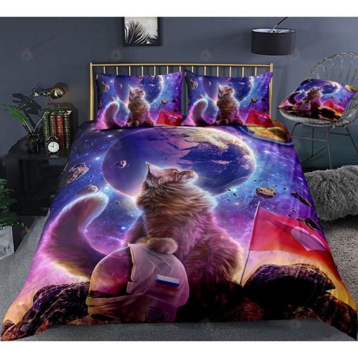 Space Cat Bedding Set